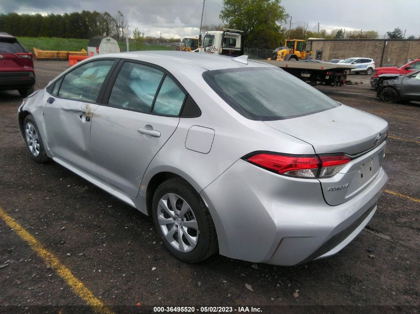 2022 TOYOTA COROLLA LE - 5YFEPMAE8NP340027