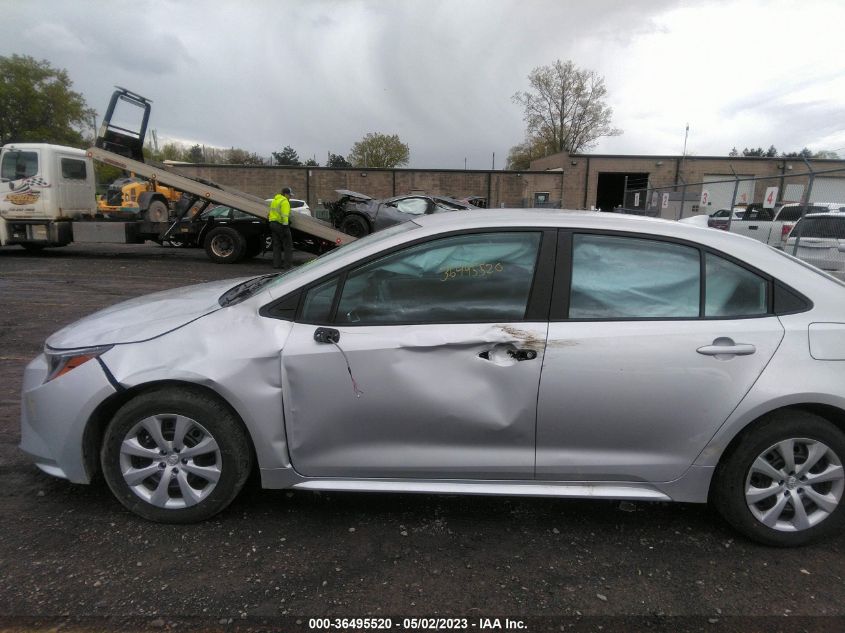 2022 TOYOTA COROLLA LE - 5YFEPMAE8NP340027