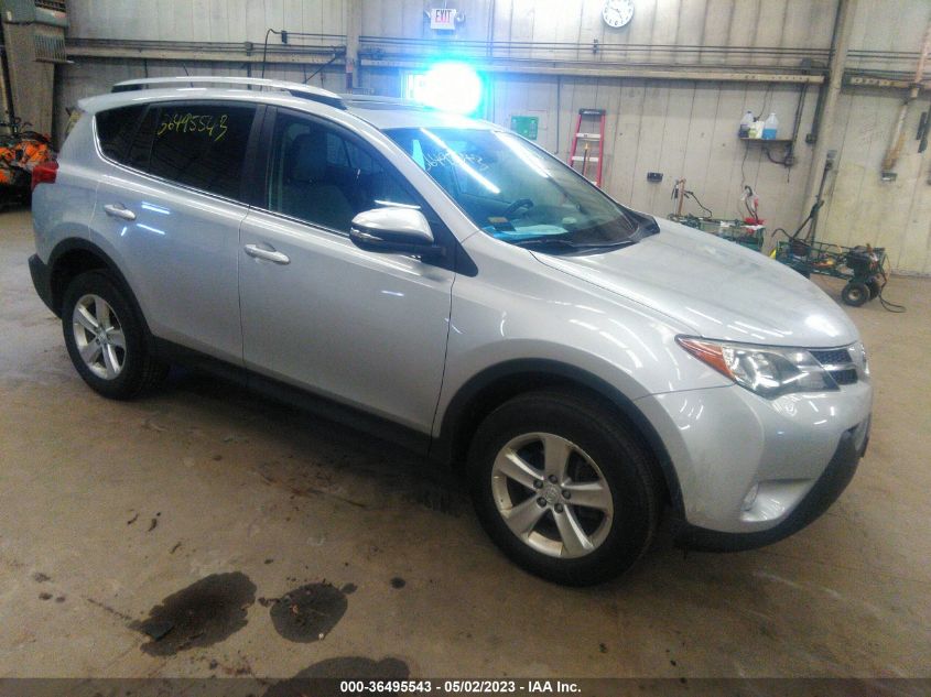 VIN 2T3RFREV9DW124865 2013 TOYOTA RAV4 no.1