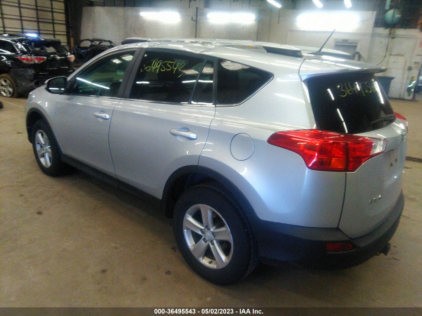 VIN 2T3RFREV9DW124865 2013 TOYOTA RAV4 no.3