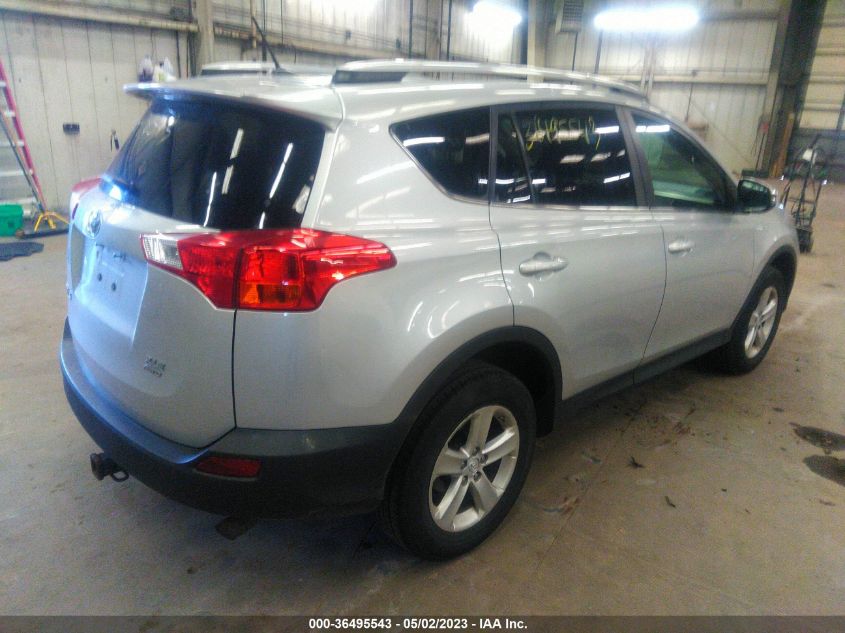 VIN 2T3RFREV9DW124865 2013 TOYOTA RAV4 no.4