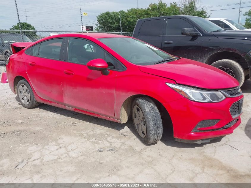 2016 CHEVROLET CRUZE LS - 1G1BC5SM9G7283165