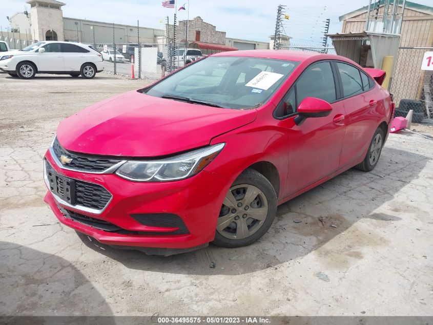 2016 CHEVROLET CRUZE LS - 1G1BC5SM9G7283165