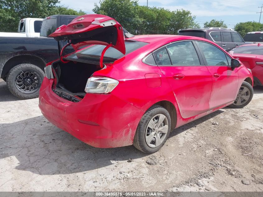 2016 CHEVROLET CRUZE LS - 1G1BC5SM9G7283165