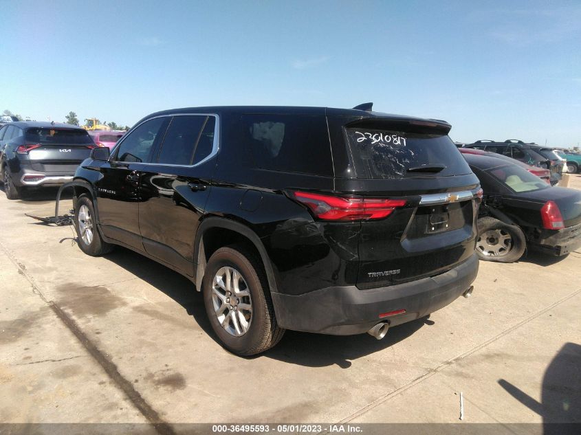 2023 CHEVROLET TRAVERSE LS - 1GNERFKW1PJ189463