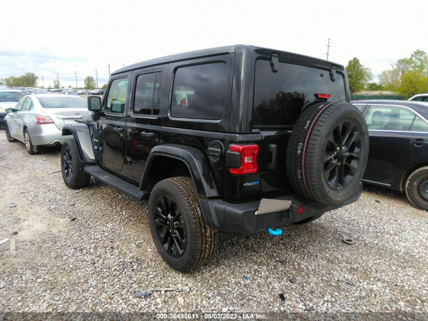 2022 JEEP WRANGLER 4XE UNLIMITED SAHARA 1C4JJXP63NW275368