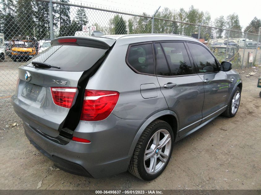 2013 BMW X3 XDRIVE28I - 5UXWX9C54D0A25668