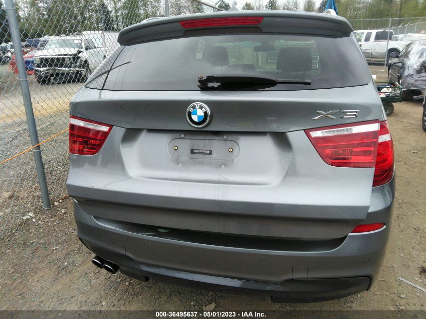 2013 BMW X3 XDRIVE28I - 5UXWX9C54D0A25668