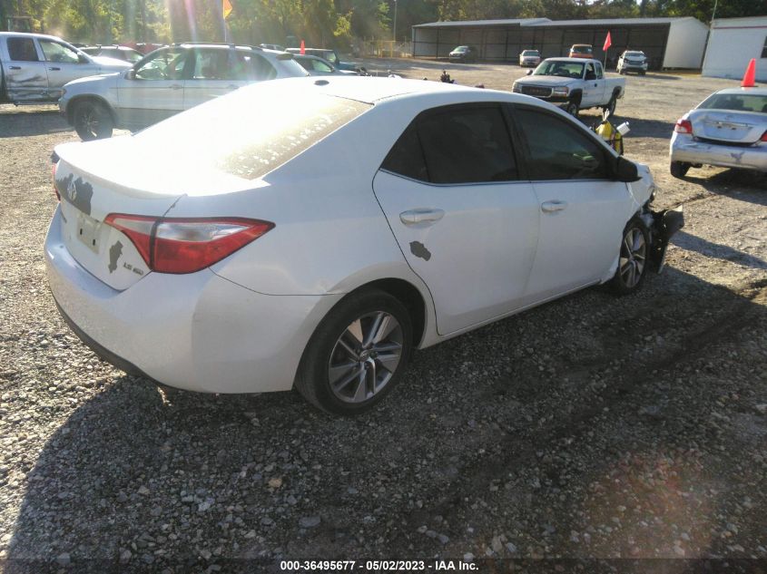 2014 TOYOTA COROLLA LE ECO - 5YFBPRHE5EP023490