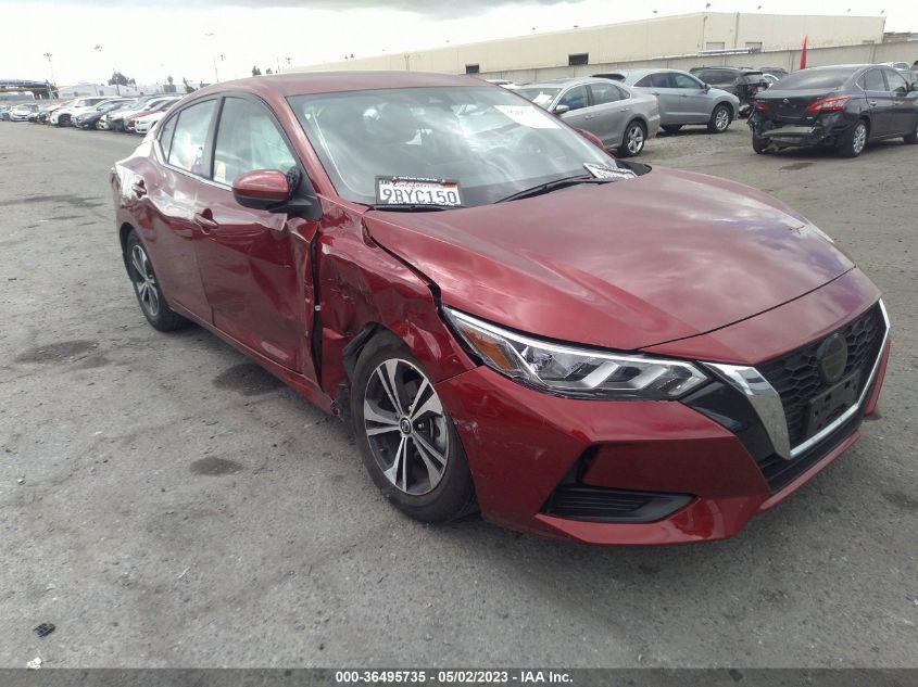 2022 NISSAN SENTRA SV - 3N1AB8CV3NY270277