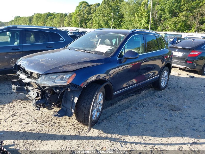 2014 VOLKSWAGEN TOUAREG SPORT - WVGEF9BP6ED008571