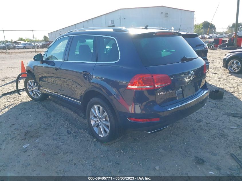 2014 VOLKSWAGEN TOUAREG SPORT - WVGEF9BP6ED008571
