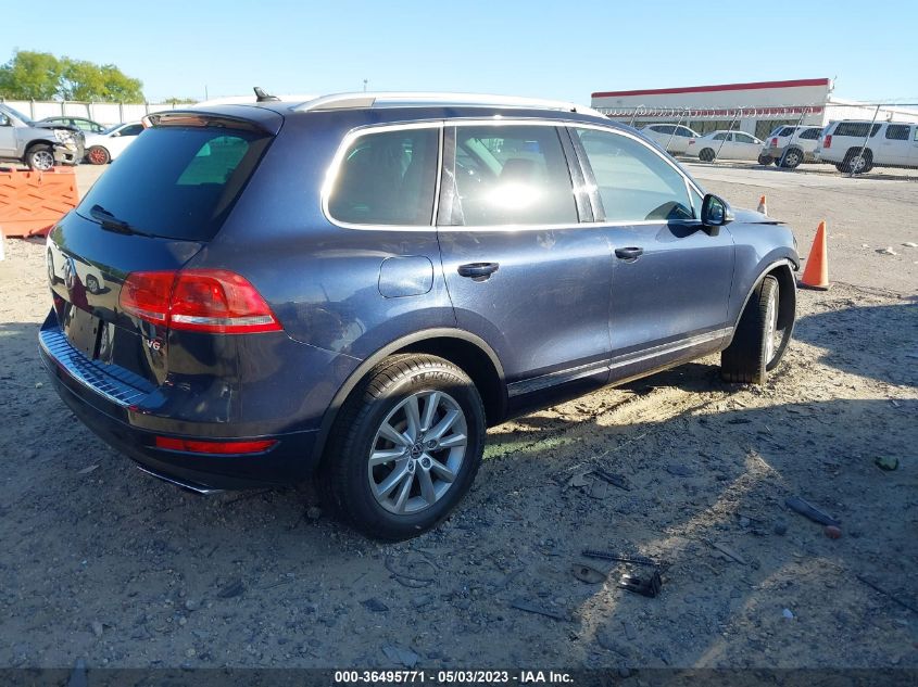 2014 VOLKSWAGEN TOUAREG SPORT - WVGEF9BP6ED008571