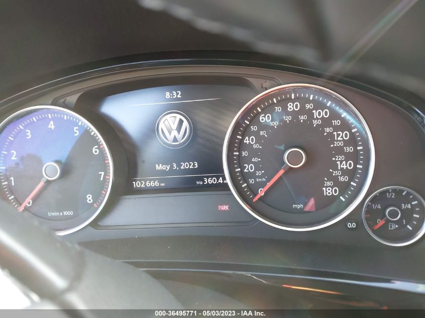 2014 VOLKSWAGEN TOUAREG SPORT - WVGEF9BP6ED008571