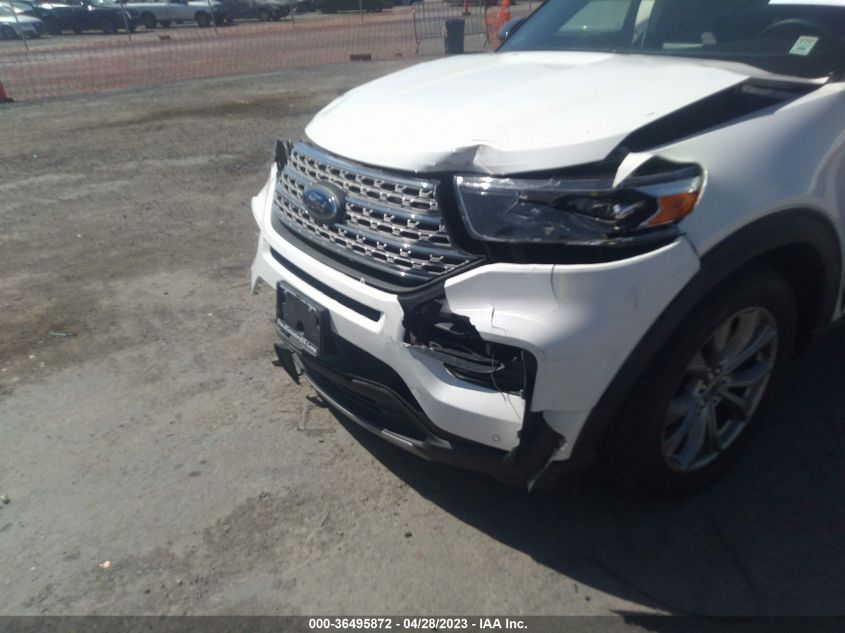 2022 FORD EXPLORER LIMITED - 1FMSK7FH6NGA73182