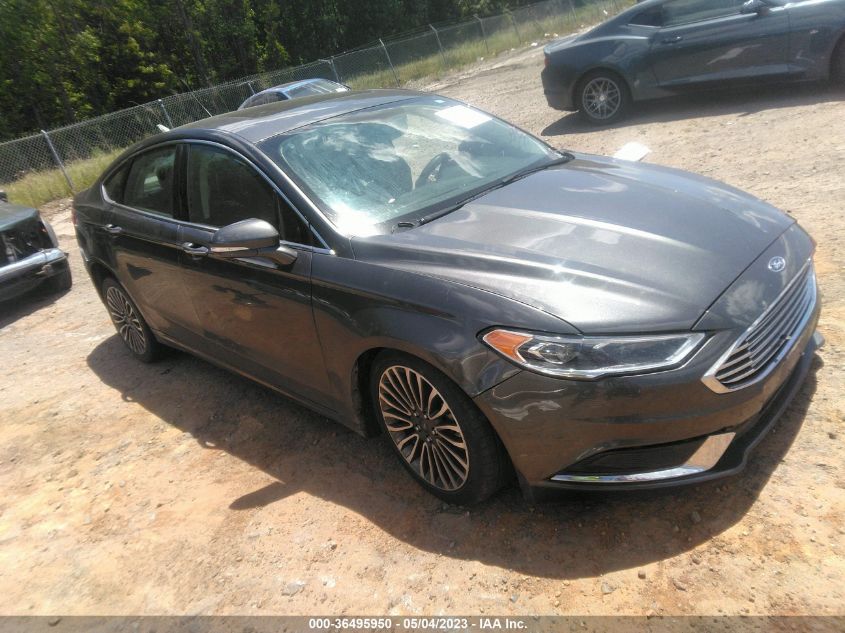 2018 FORD FUSION SE - 3FA6P0T92JR183098