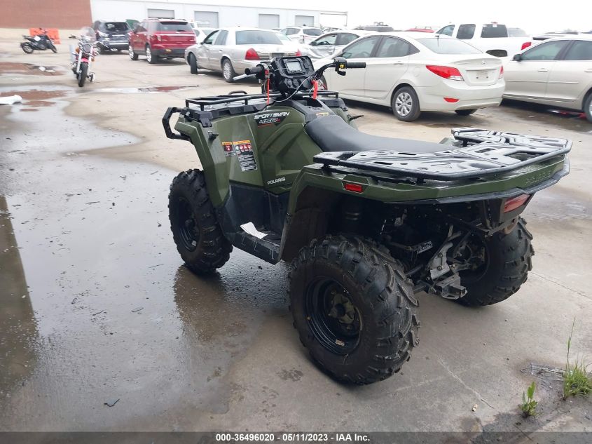 2022 POLARIS SPORTSMAN 450 H.O. UTILITY PACKAGE - 4XASEG505NA146785