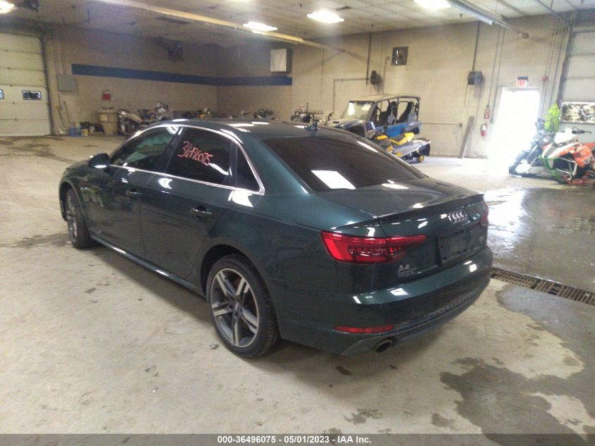 2017 AUDI A4 PREMIUM PLUS - WAUENAF4XHN017164