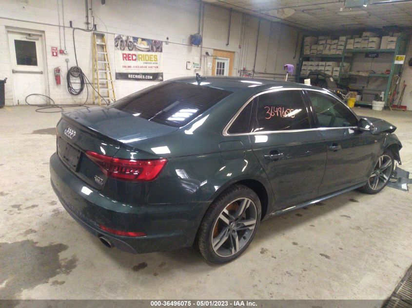 2017 AUDI A4 PREMIUM PLUS - WAUENAF4XHN017164