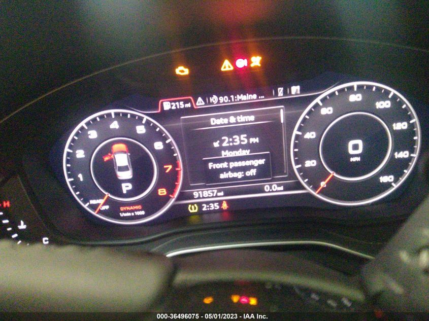 2017 AUDI A4 PREMIUM PLUS - WAUENAF4XHN017164