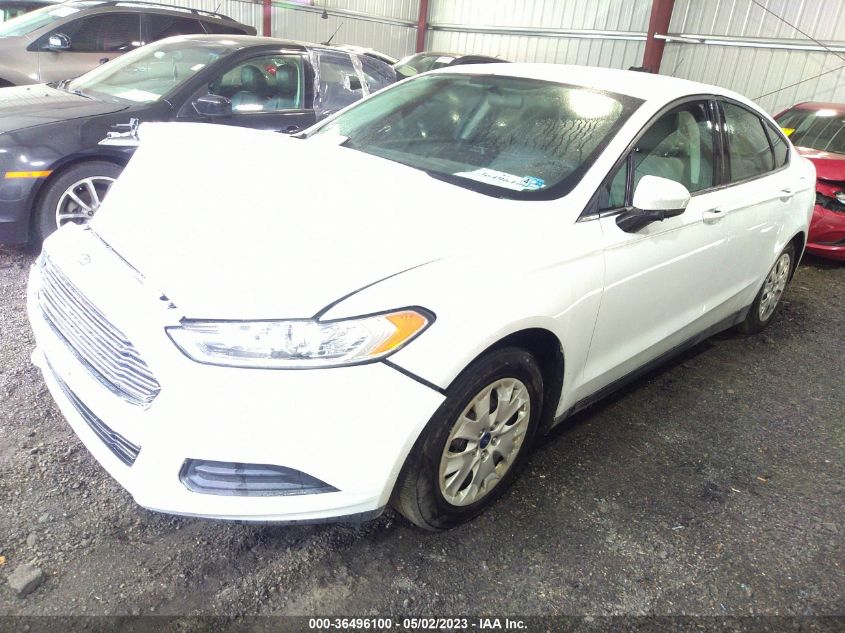 2013 FORD FUSION S - 3FA6P0G78DR318999