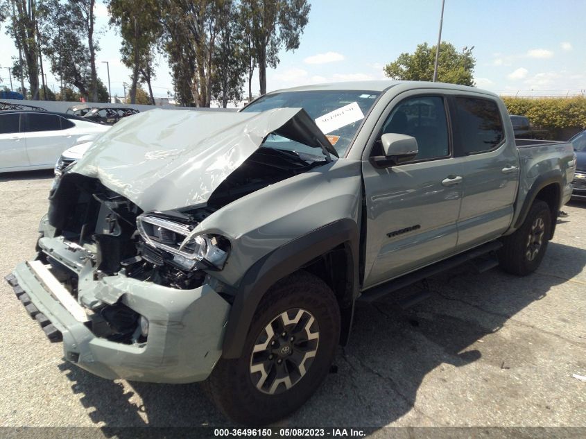 2022 TOYOTA TACOMA 4WD SR/SR5/TRD SPORT - 3TMCZ5AN8NM512863