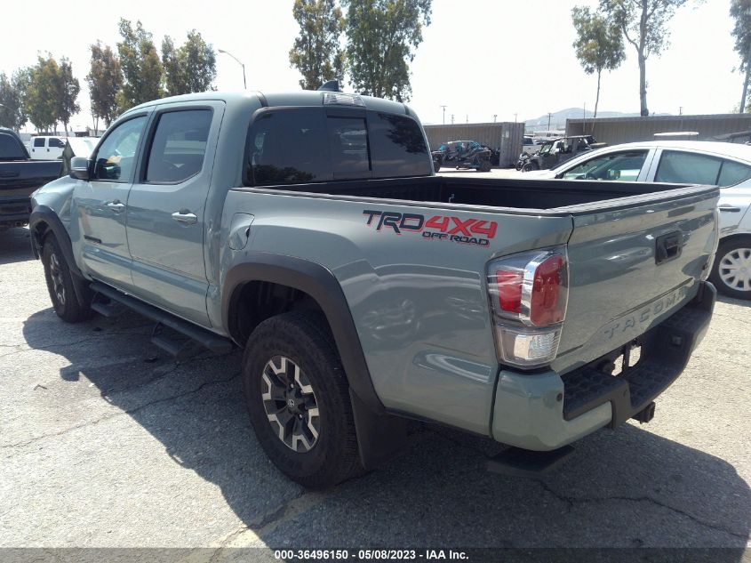 2022 TOYOTA TACOMA 4WD SR/SR5/TRD SPORT - 3TMCZ5AN8NM512863