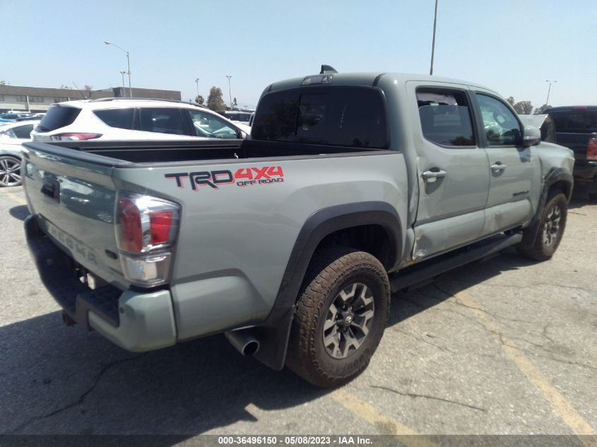2022 TOYOTA TACOMA 4WD SR/SR5/TRD SPORT - 3TMCZ5AN8NM512863