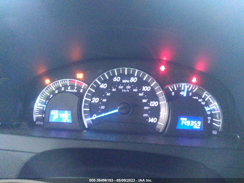 2014 TOYOTA CAMRY L/LE/XLE/SE/SE SPORT - 4T1BF1FK8EU737397