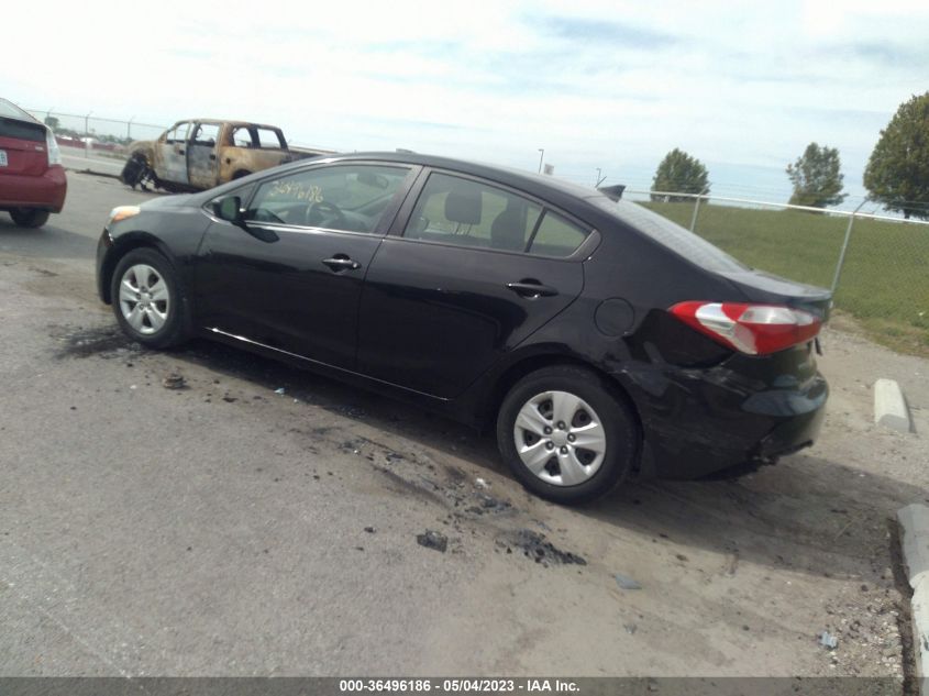 2016 KIA FORTE LX - KNAFK4A67G5539188