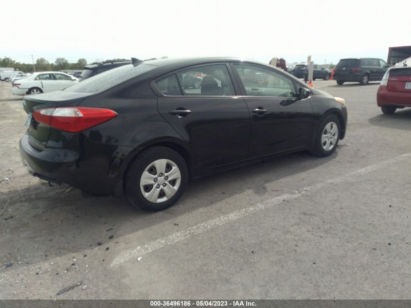 2016 KIA FORTE LX - KNAFK4A67G5539188