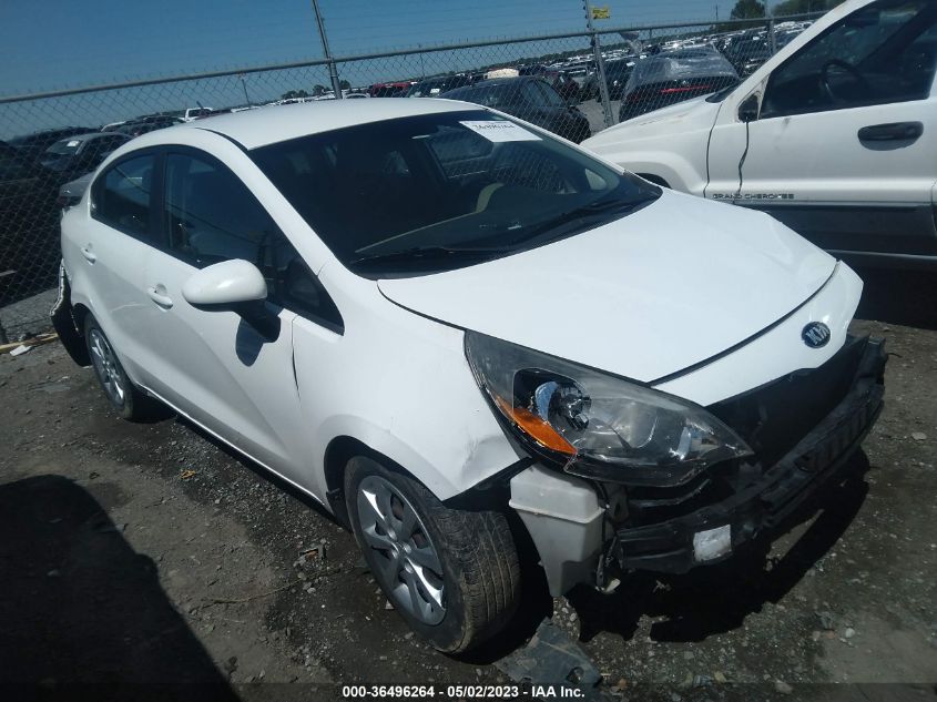 2015 KIA RIO LX - KNADM4A31F6436123