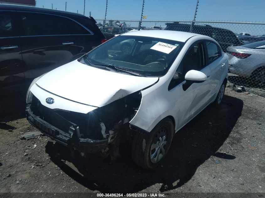 2015 KIA RIO LX - KNADM4A31F6436123