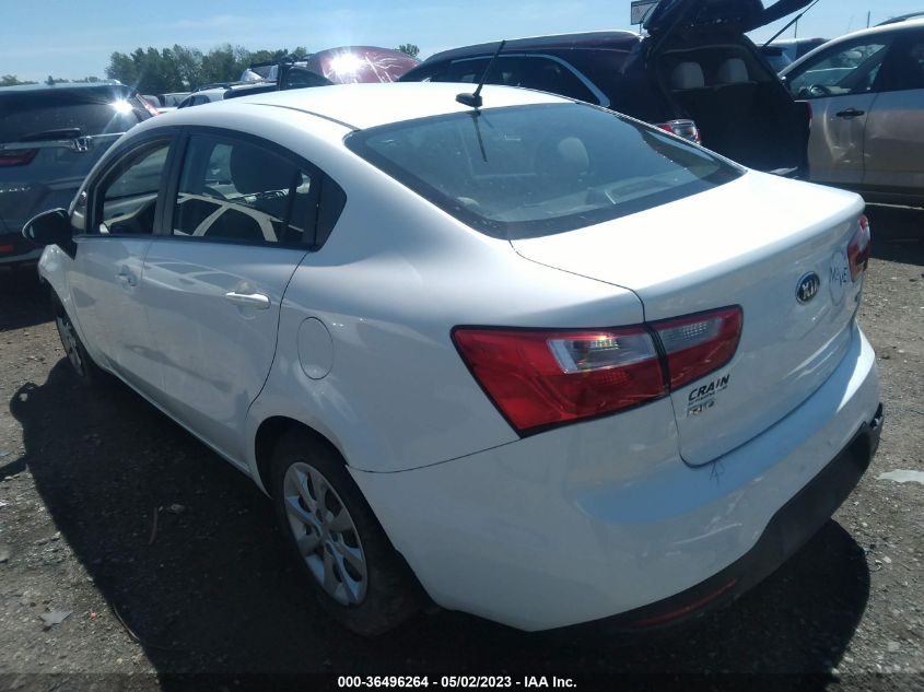 2015 KIA RIO LX - KNADM4A31F6436123