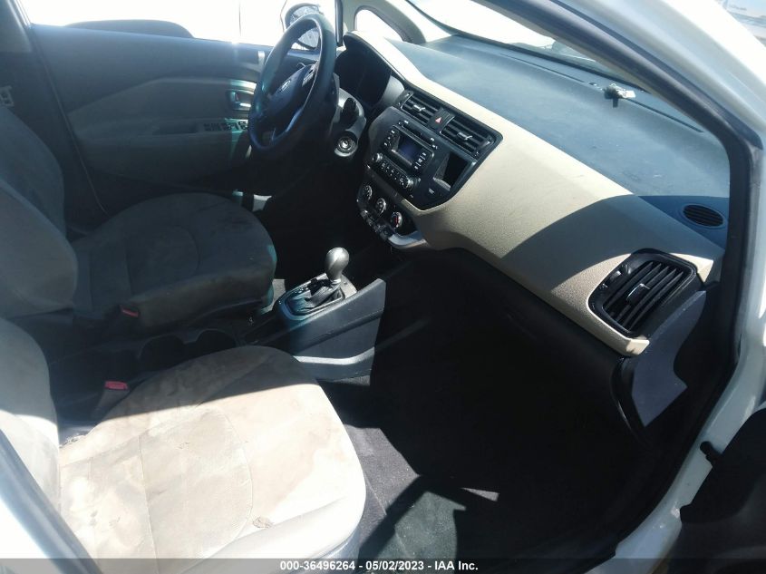 2015 KIA RIO LX - KNADM4A31F6436123