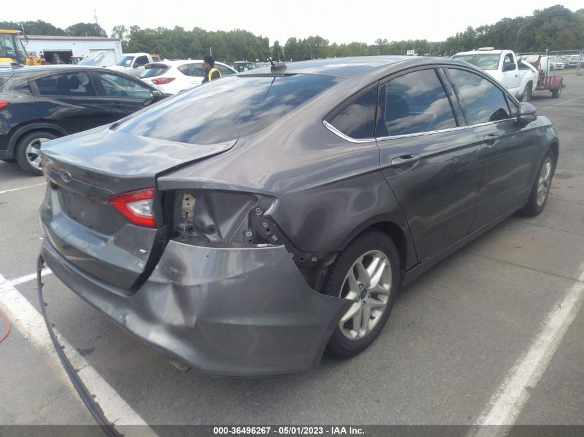 2013 FORD FUSION SE - 3FA6P0H75DR132013