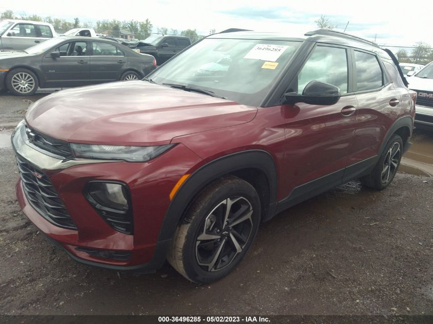 2022 CHEVROLET TRAILBLAZER RS - KL79MTSL3NB022765