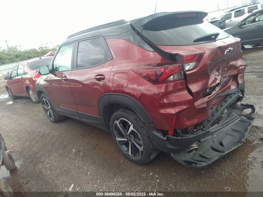 2022 CHEVROLET TRAILBLAZER RS - KL79MTSL3NB022765