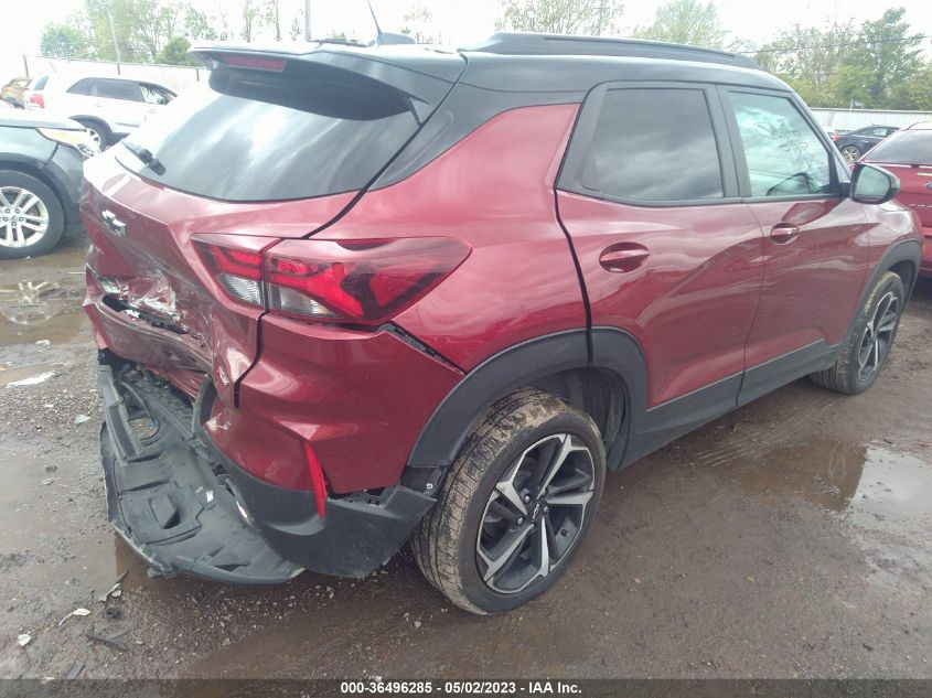 2022 CHEVROLET TRAILBLAZER RS - KL79MTSL3NB022765