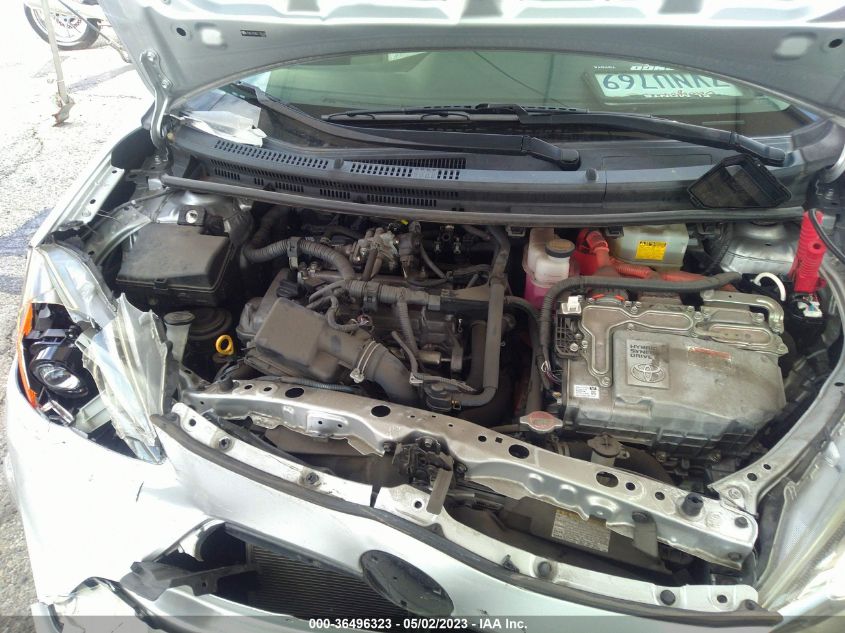 2016 TOYOTA PRIUS C ONE/TWO/THREE/FOUR - JTDKDTB38G1132000