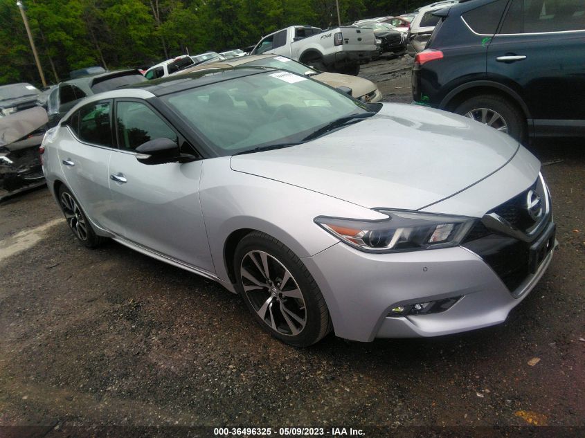 2018 NISSAN MAXIMA SL - 1N4AA6AP1JC375126