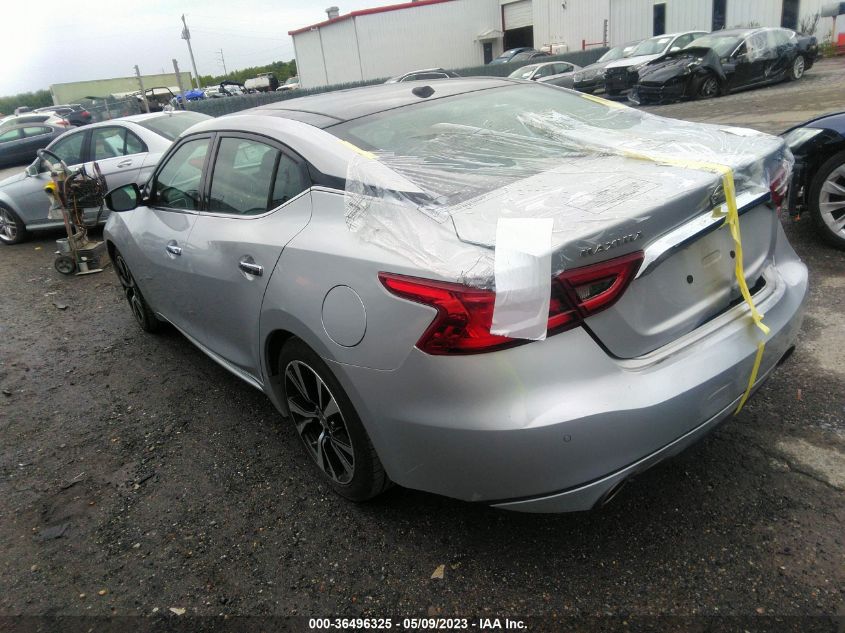 2018 NISSAN MAXIMA SL - 1N4AA6AP1JC375126