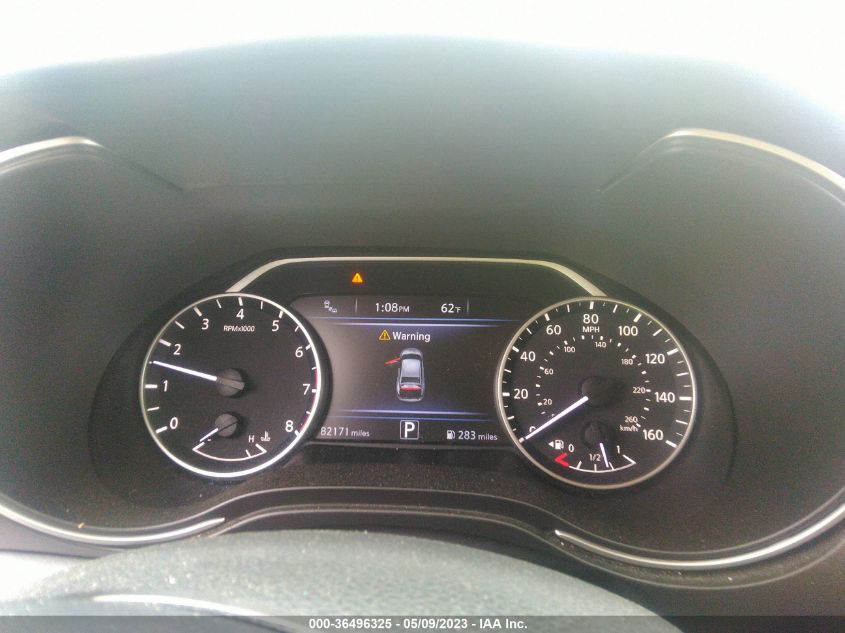 2018 NISSAN MAXIMA SL - 1N4AA6AP1JC375126