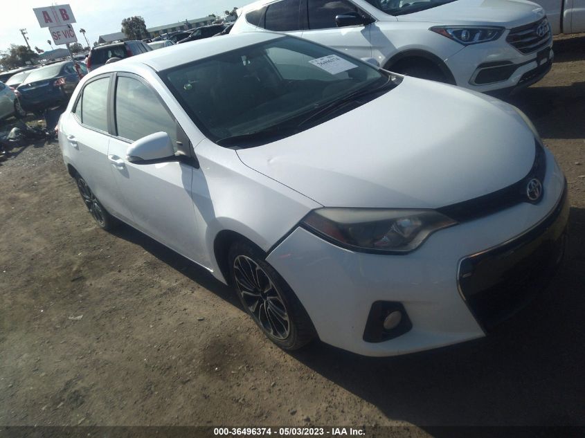 2014 TOYOTA COROLLA L/LE/S/S PLUS/LE PLUS - 5YFBURHE6EP170085