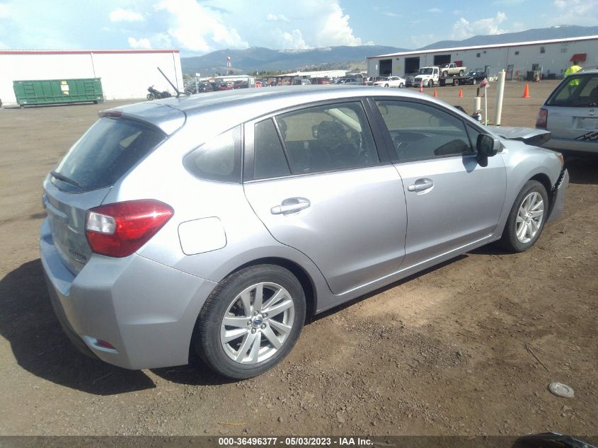 2015 SUBARU IMPREZA WAGON 2.0I PREMIUM - JF1GPAC67F8207730