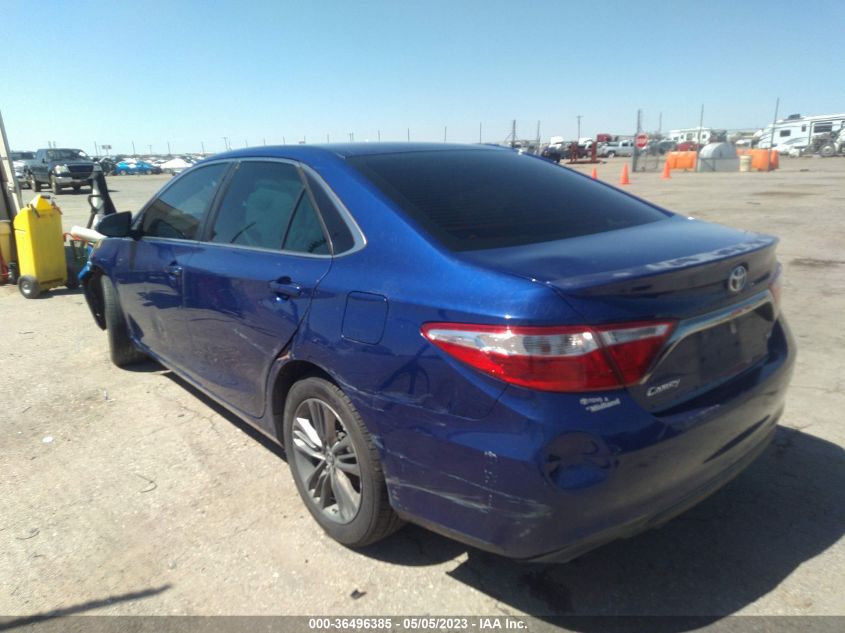 2015 TOYOTA CAMRY XLE/SE/LE/XSE - 4T1BF1FK0FU902716