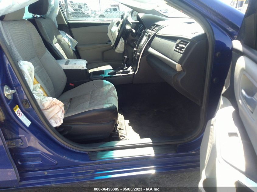 2015 TOYOTA CAMRY XLE/SE/LE/XSE - 4T1BF1FK0FU902716