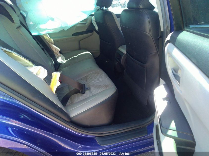 2015 TOYOTA CAMRY XLE/SE/LE/XSE - 4T1BF1FK0FU902716