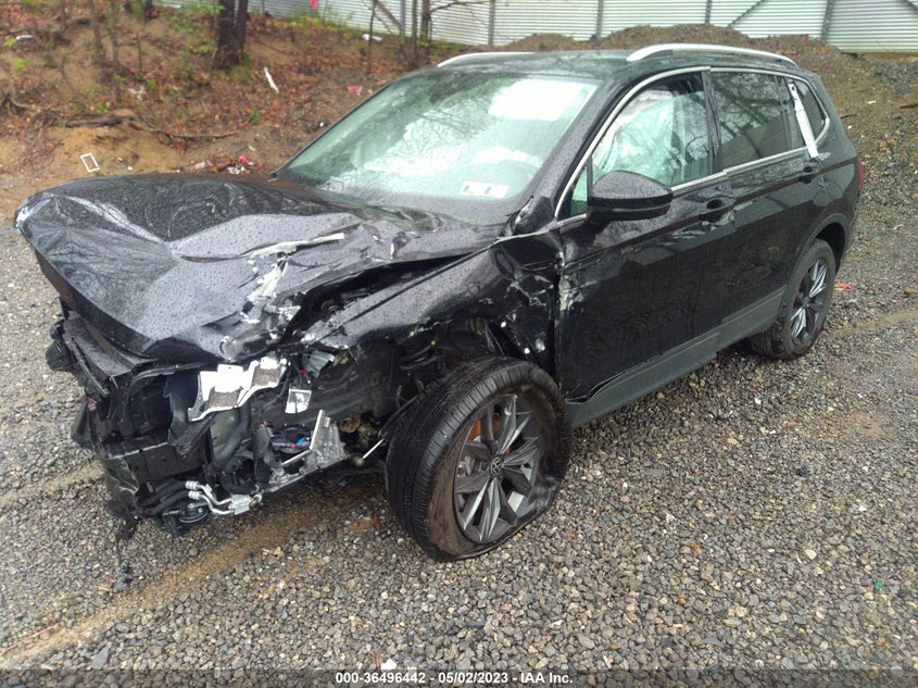 VIN 3VV2B7AX0NM171425 2022 VOLKSWAGEN TIGUAN SE