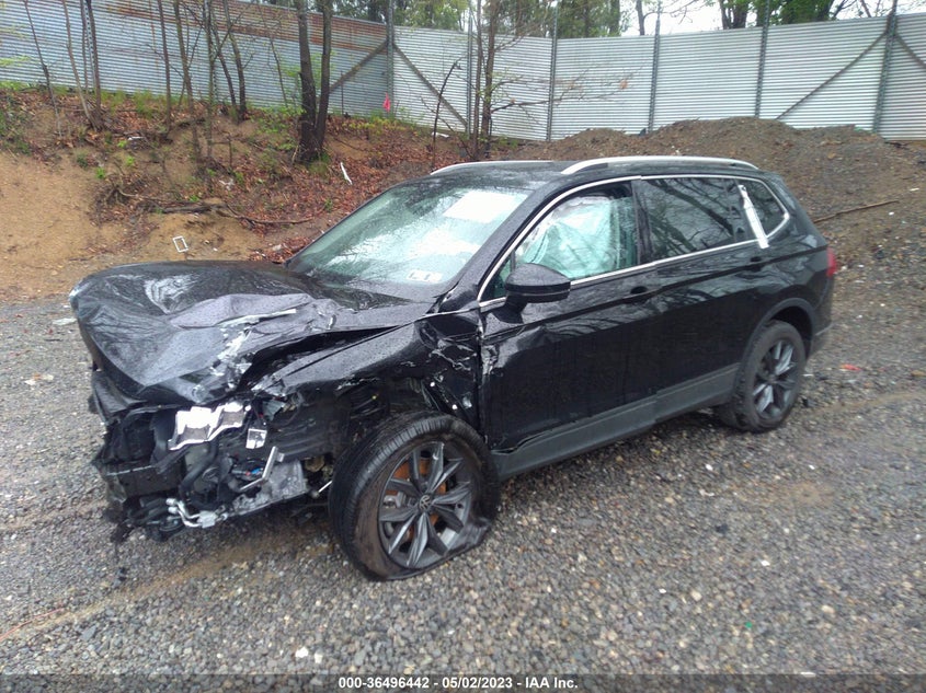 VIN 3VV2B7AX0NM171425 2022 VOLKSWAGEN TIGUAN SE